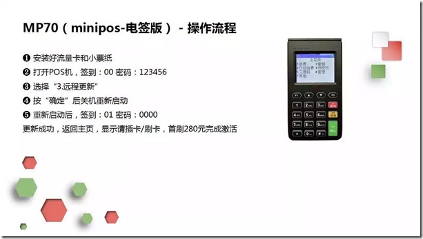 MP70电签版