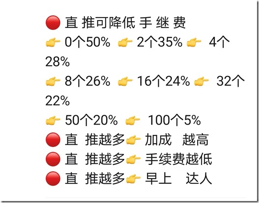 直推降低费用