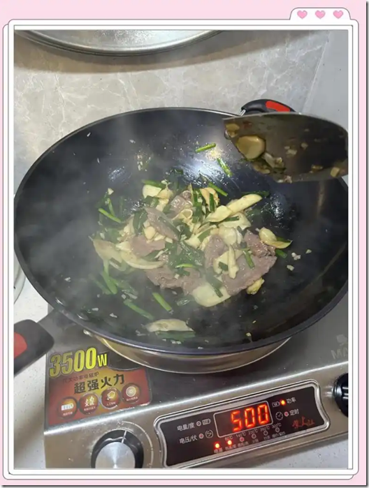 电磁炉炒菜
