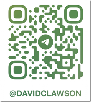 自己的TG号码 @DavidClawson